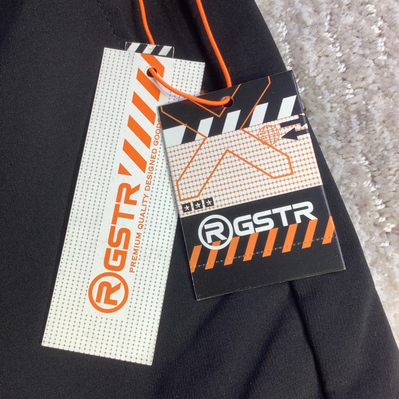 RGSTR Creative Dept. Men's Black Premium‎ Tech Stretch Cargo Pants Size L NWT - Picture 5 of 16